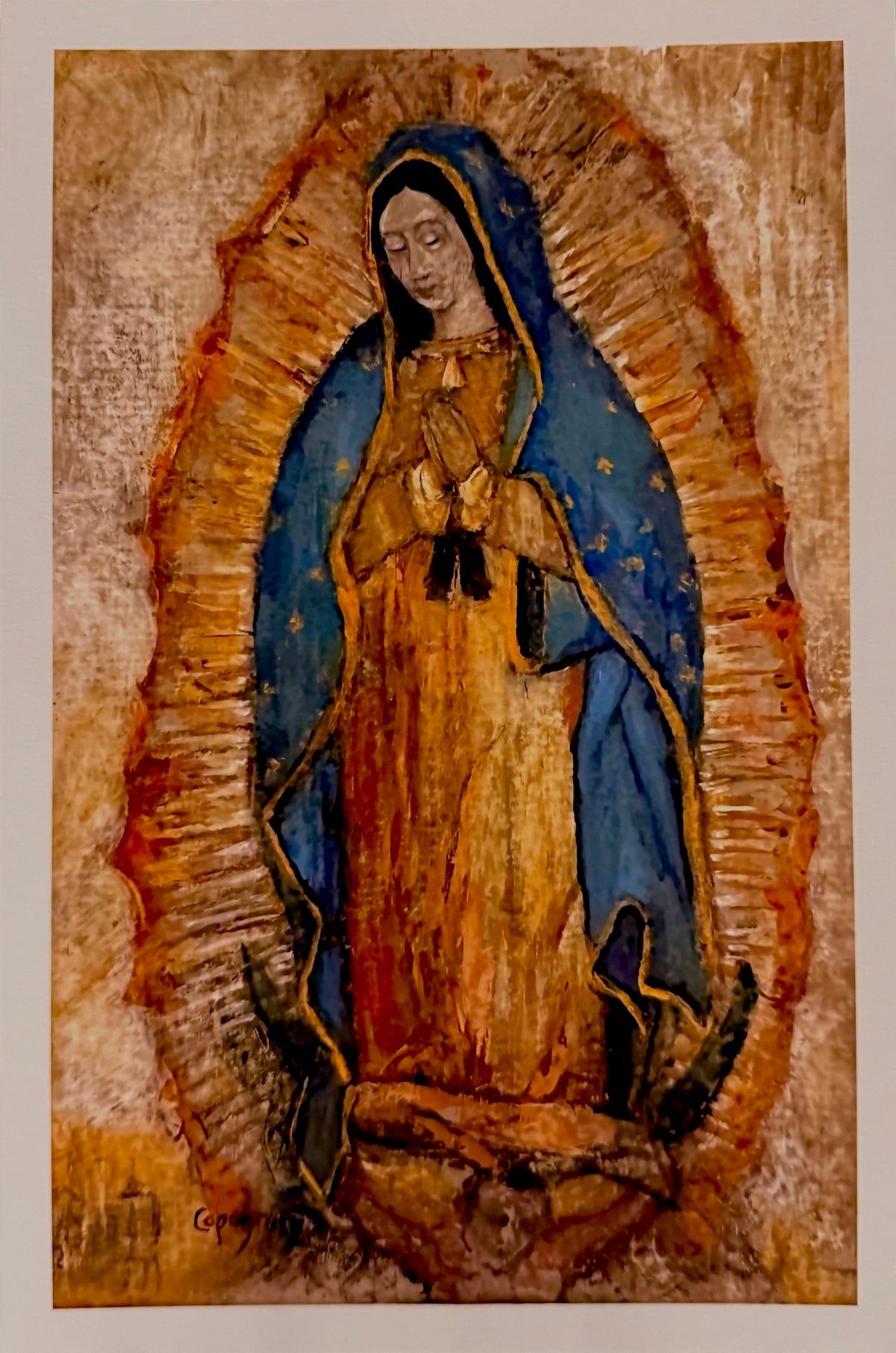 Our Lady – by Beth Capogrossi - 7” x 11” Giclée Print